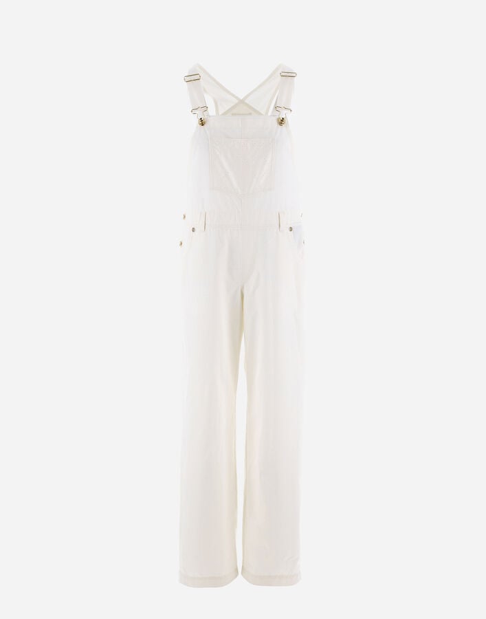 Herno EMBROIDERED DELON DUNGAREES White TT000003D132181000